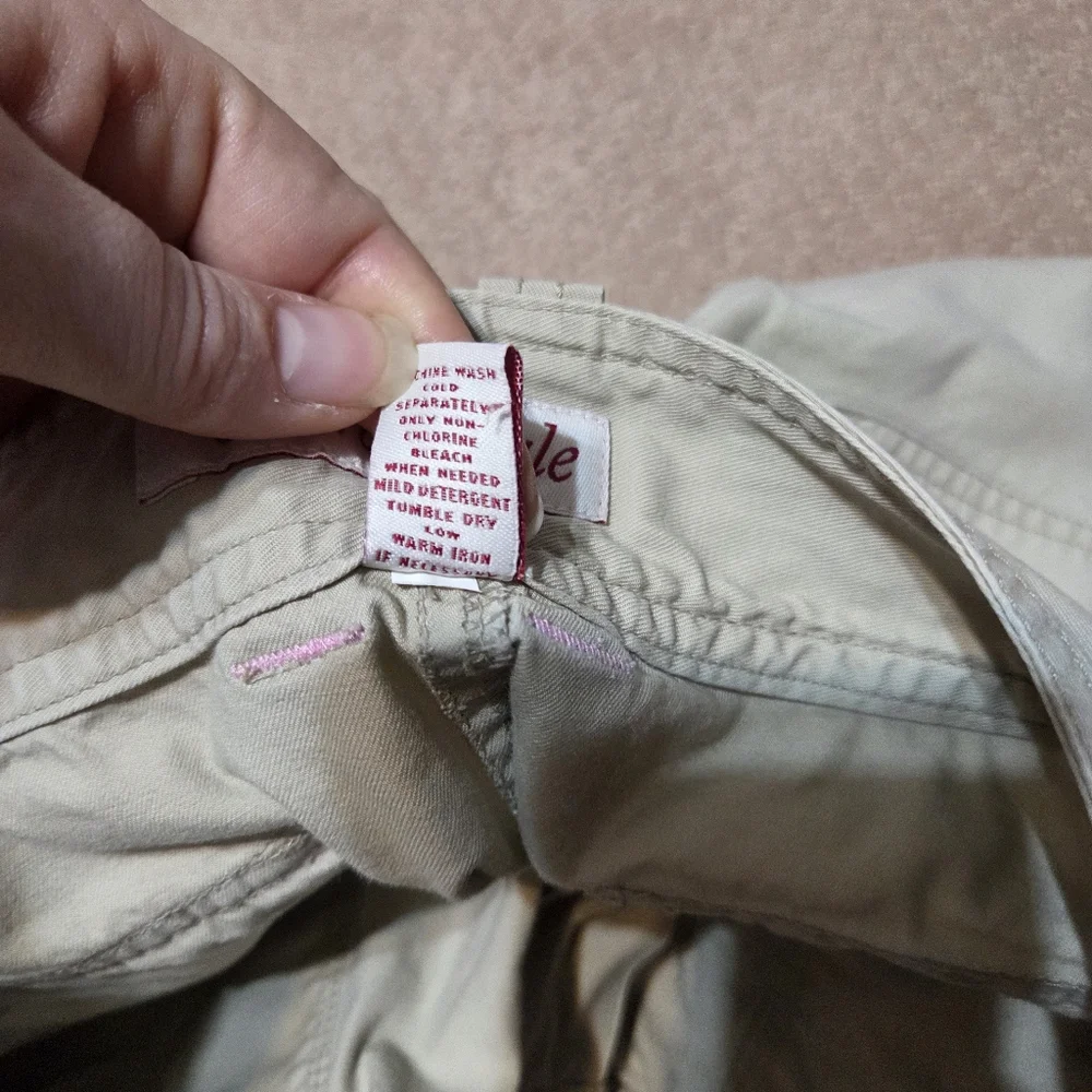 Vintage Aeropostale True Y2k‎ Juniors Cargo Capri Size 11/12 Coastal Trendy